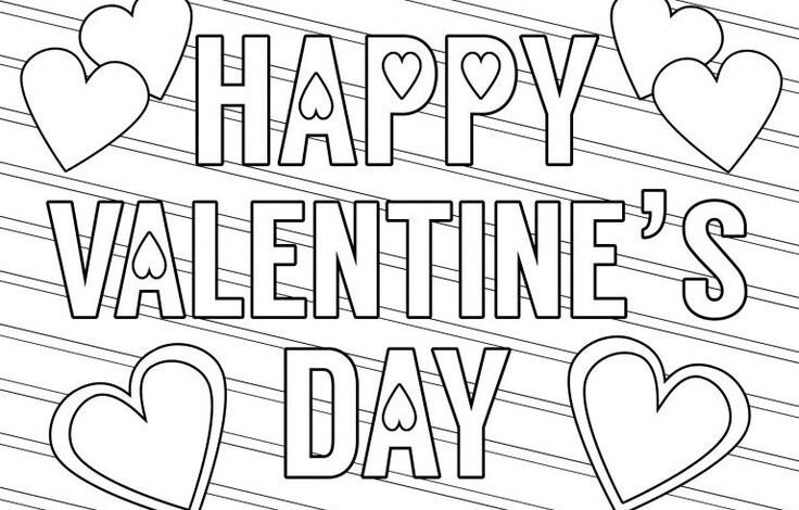 Printable:2pvtlnqc5ei= Valentines Coloring Sheets