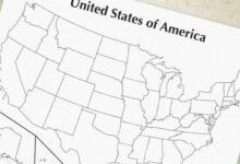 Printable:6m6k7wdlcwm= Blank Map of the United States