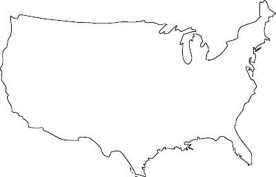 Printable:6m6k7wdlcwm= Blank Map of the United States